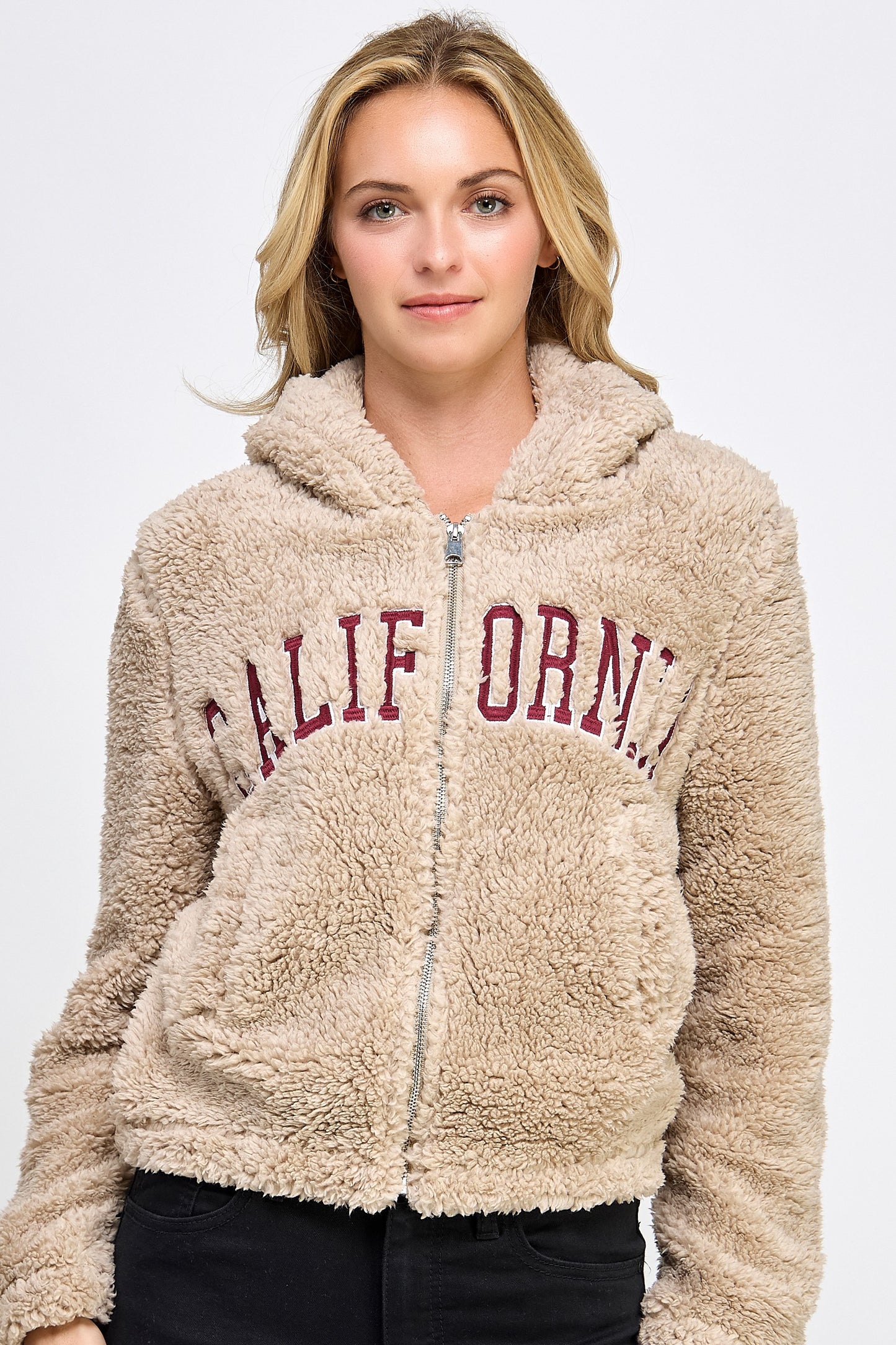 カリフォルニアボアジップアップフーディー