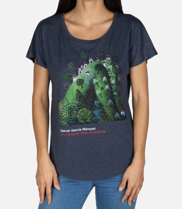 OUT OF PRINT【百年の孤独 】リラックスフィットTシャツ