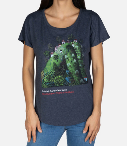 OUT OF PRINT【百年の孤独 】リラックスフィットTシャツ