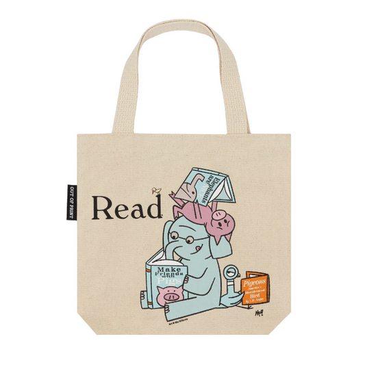 OUT OF PRINT ぞうさん・ぶたさんシリーズ絵本 READ ミニトートバッグ