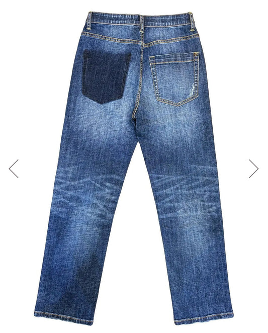 INDIMARK ダメージ ボーイズ デニム WJ212