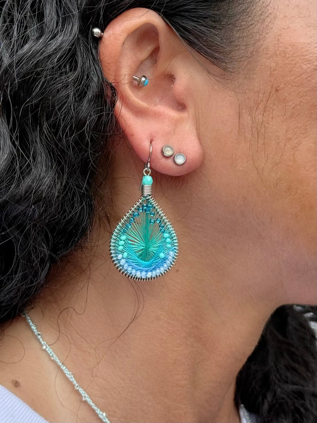 マチュピチュジュエリー　マーメイド　ピアス