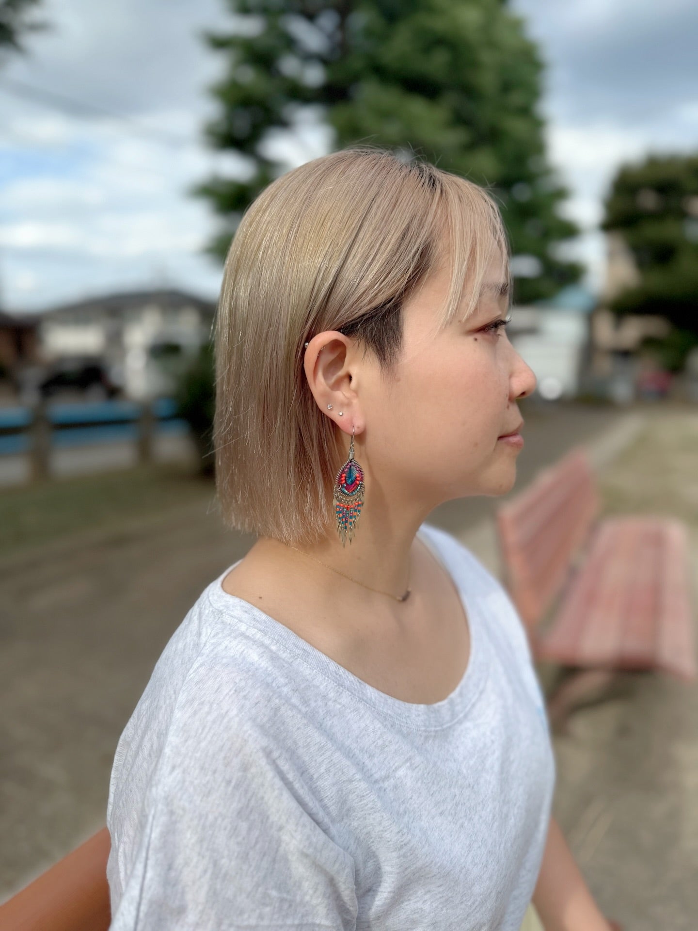 マチュピチュジュエリー　マーメイド　ダズリングピアス