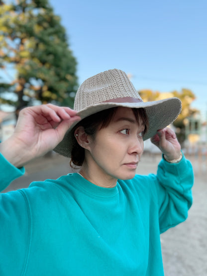 ADORA ファブリックサファリハット