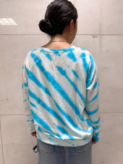 LOVE STITCH タイダイフリース プルオーバー