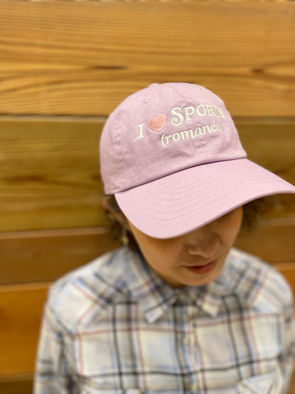 OUT OF PRINT キャップ I Love Sports (Romance)