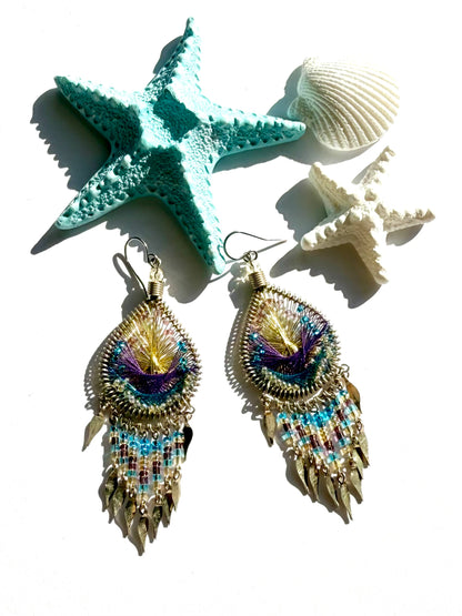 マチュピチュジュエリー マーメイド　ダングルピアス