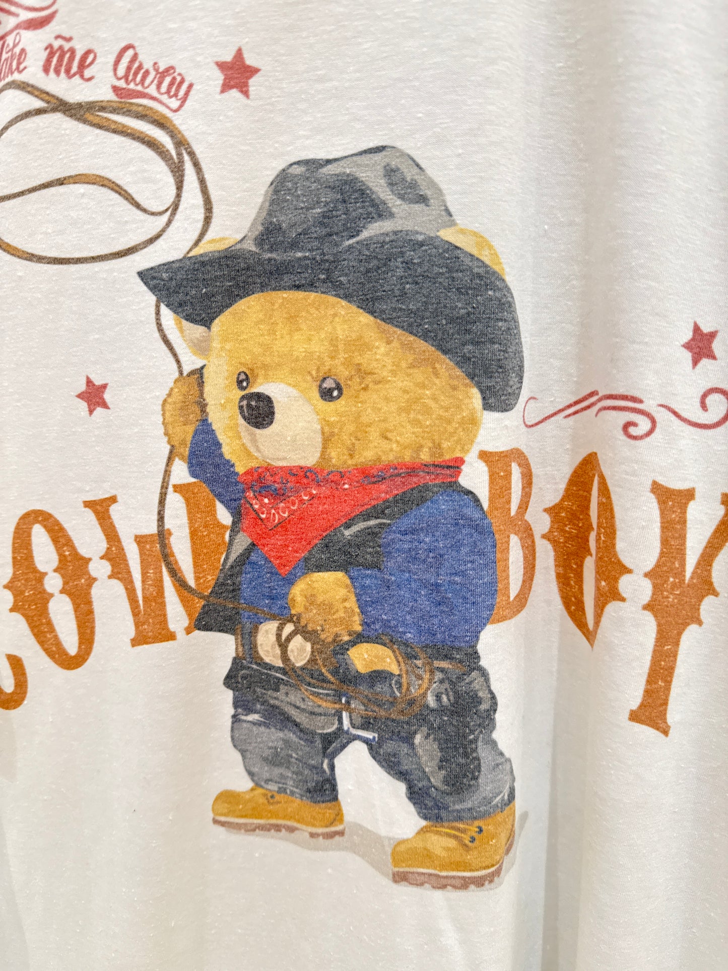 テディベア オーバーサイズロングスリーブトップス