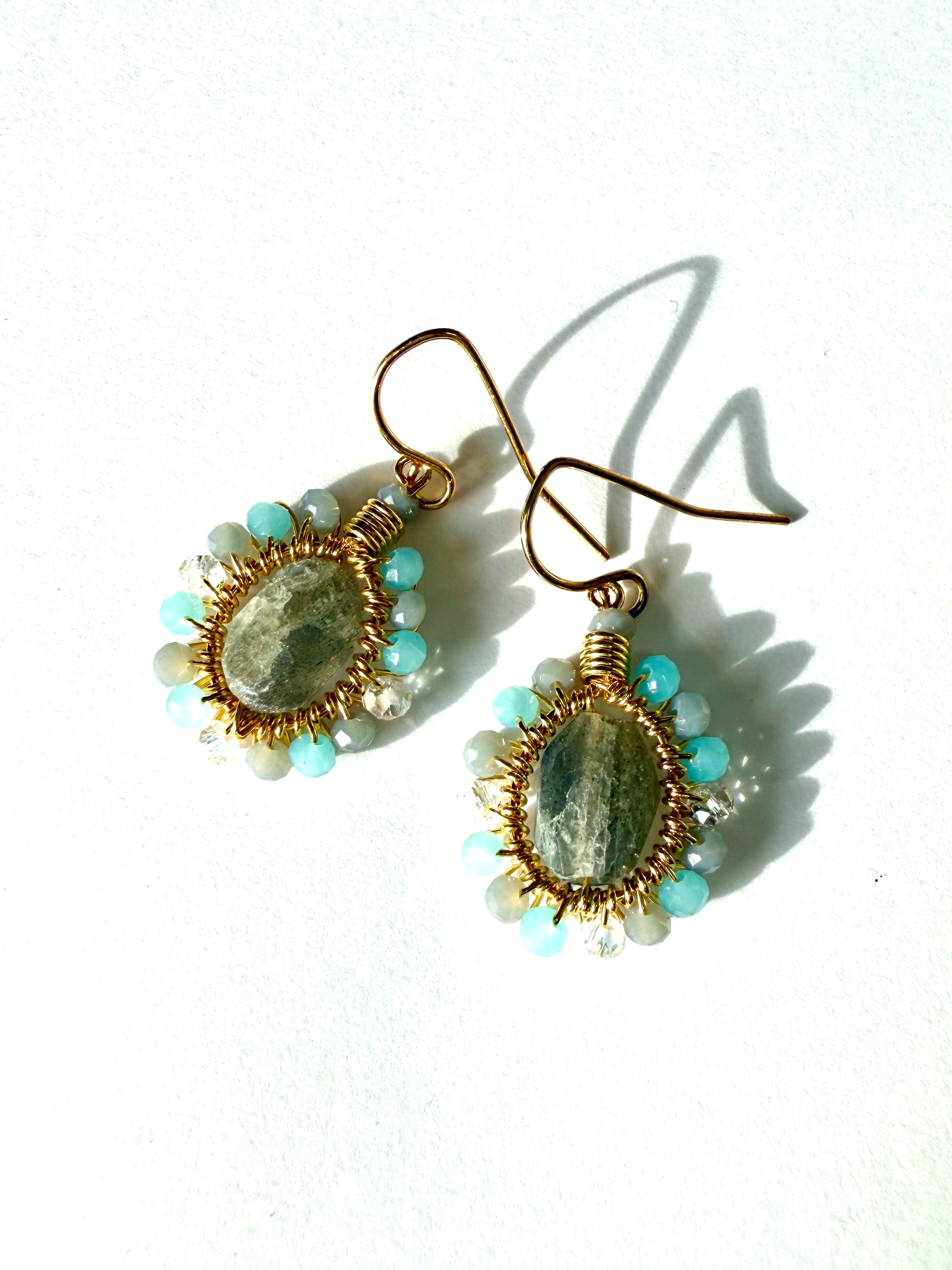 マチュピチュジュエリー Tropical Flowers｜ラブラドライト