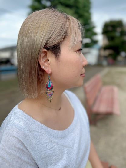 マチュピチュジュエリー　マーメイド　ダズリングピアス