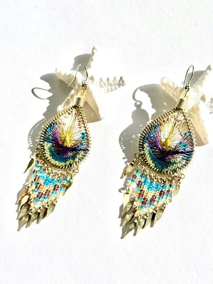 マチュピチュジュエリー マーメイド　ダングルピアス