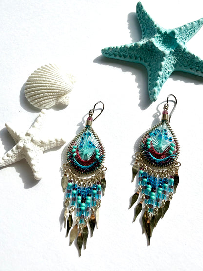 マチュピチュジュエリー マーメイド　ダングルピアス