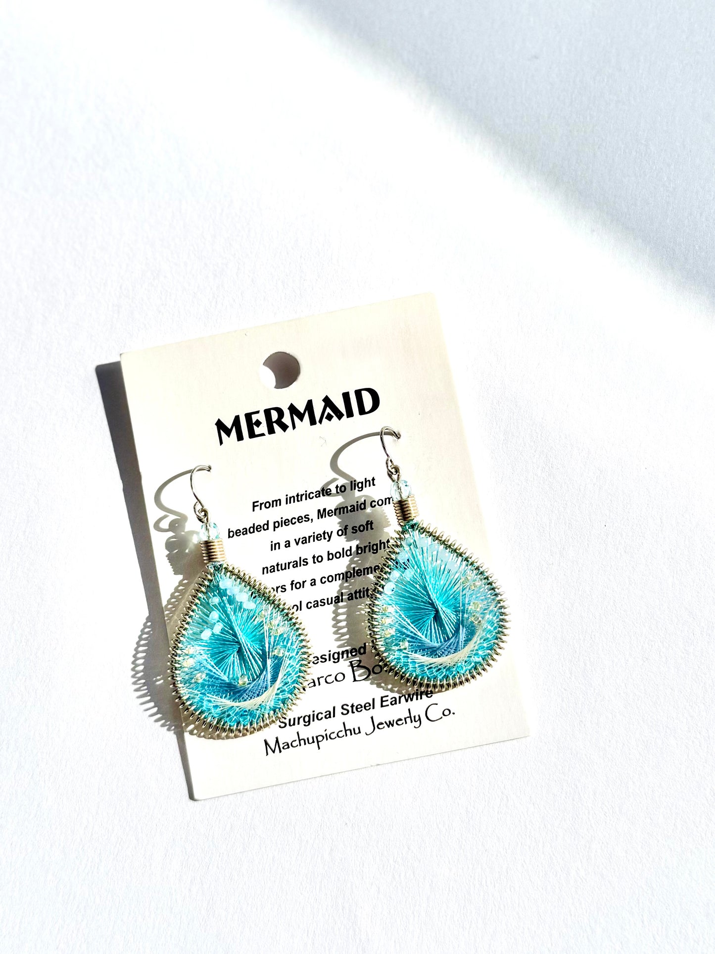 マチュピチュジュエリー　マーメイド　ピアス