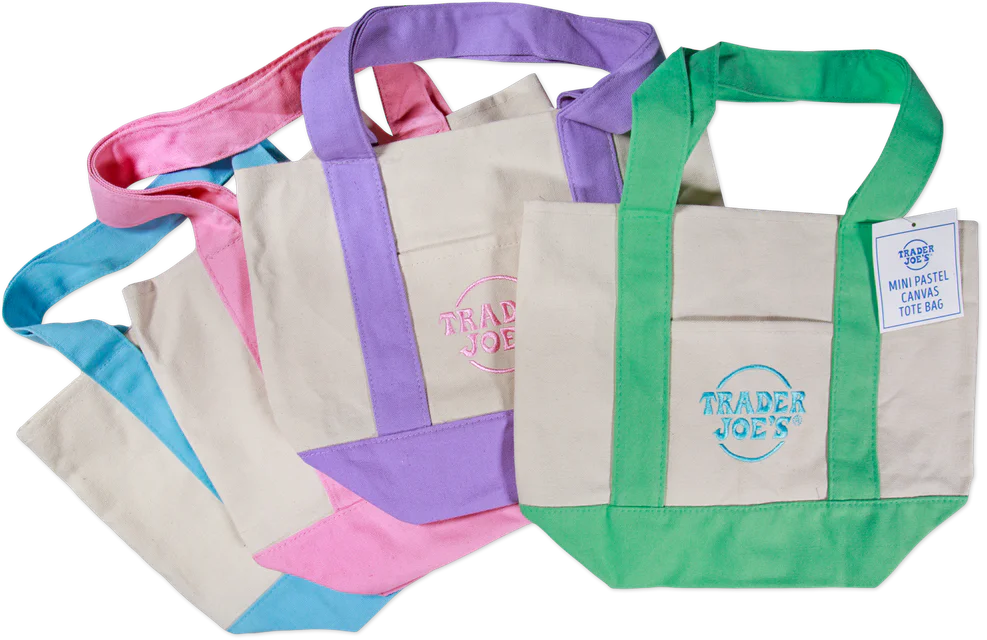 Trader Joe's ミニキャンバストートバッグ オンライン限定販売】Trader Joe's ミニキャンバストートバッグ