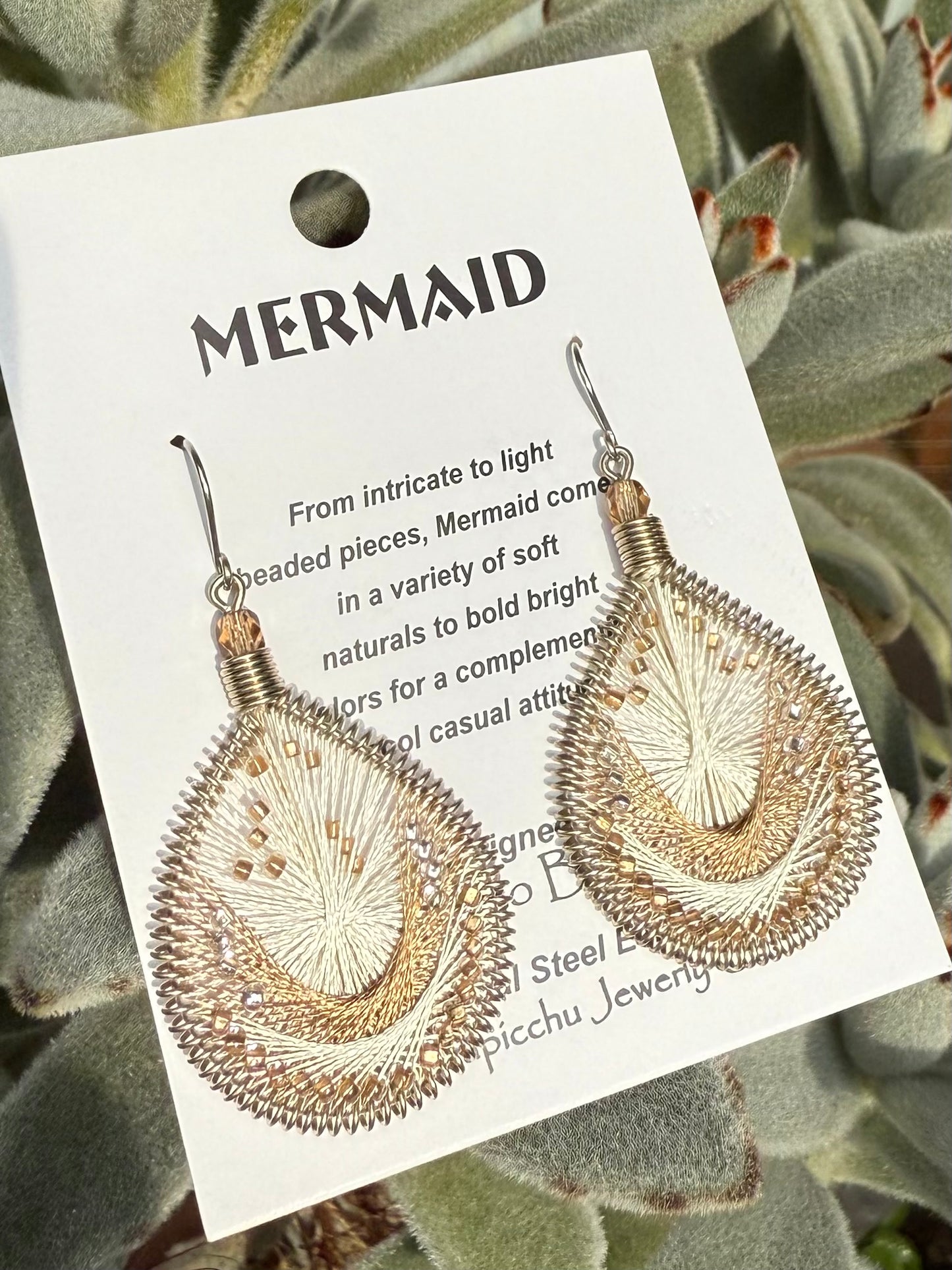 マチュピチュジュエリー マーメイドピアス