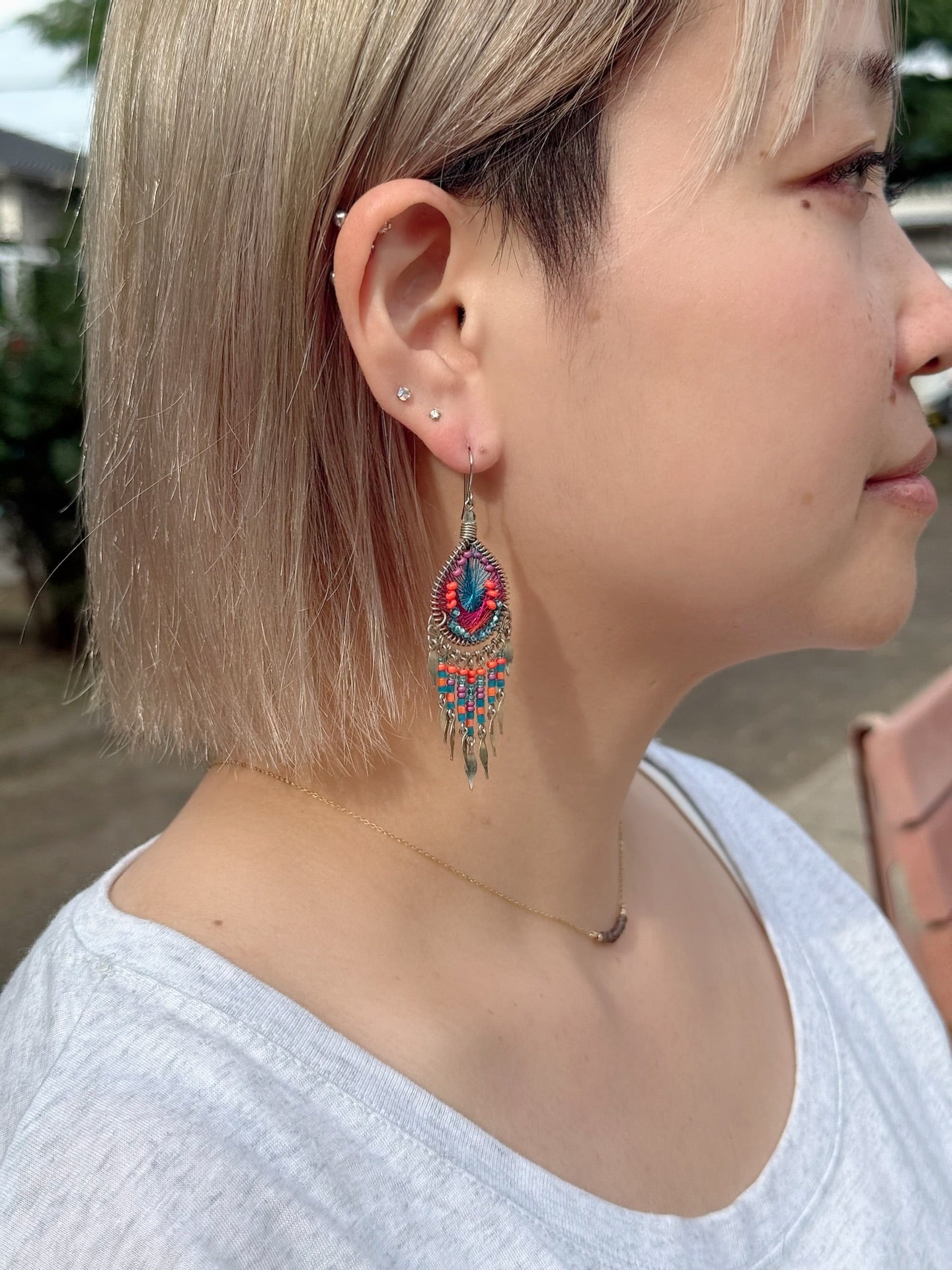 マチュピチュジュエリー　マーメイド　ダズリングピアス