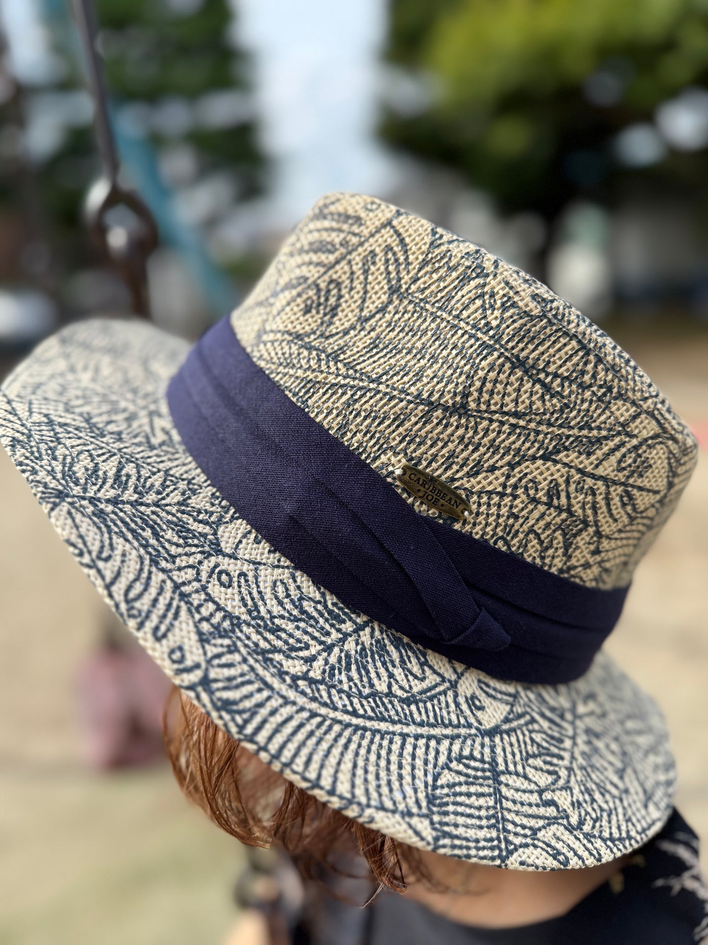 SunNSand モンステラプリントハット