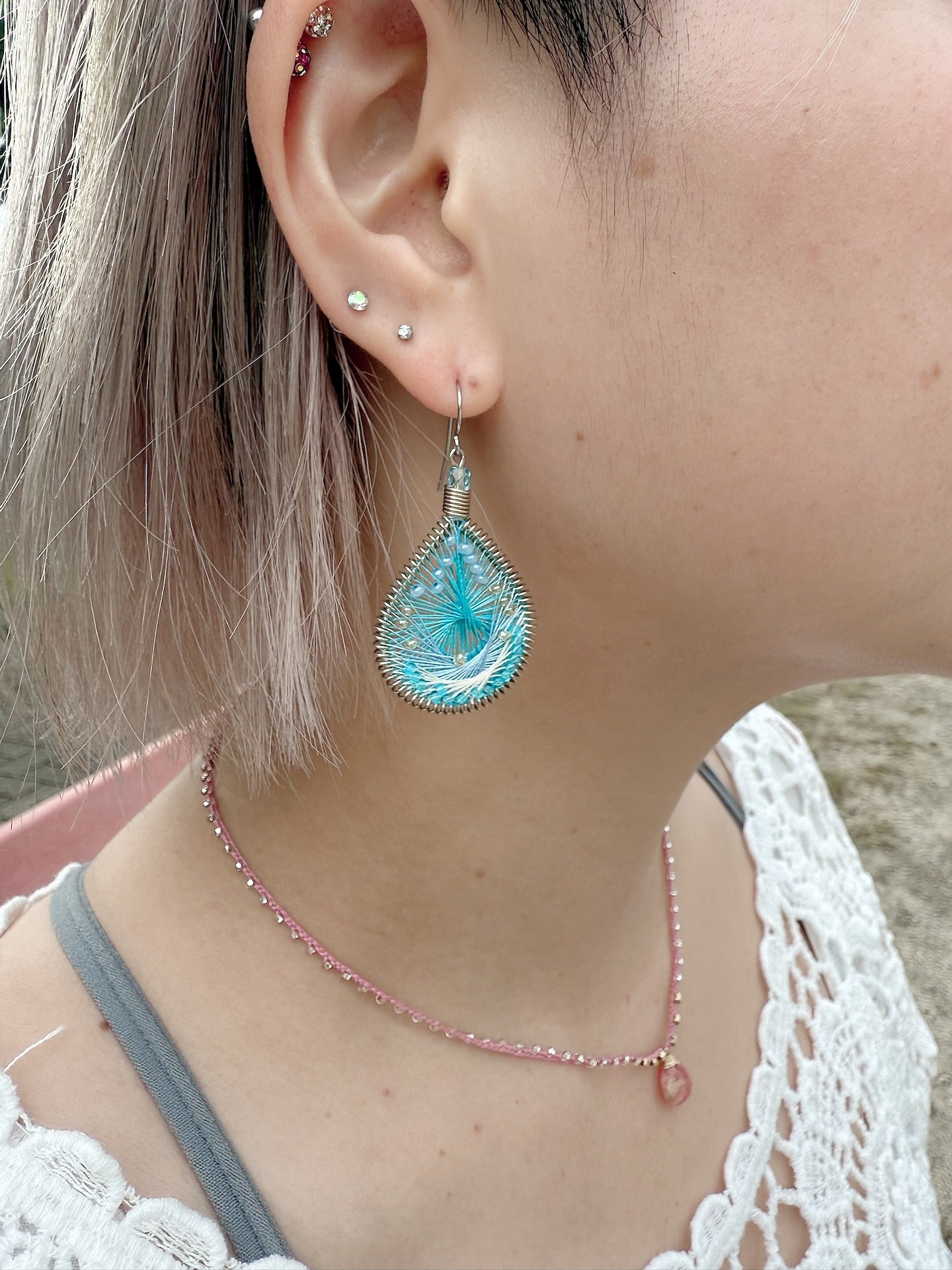 マチュピチュジュエリー　マーメイド　ピアス