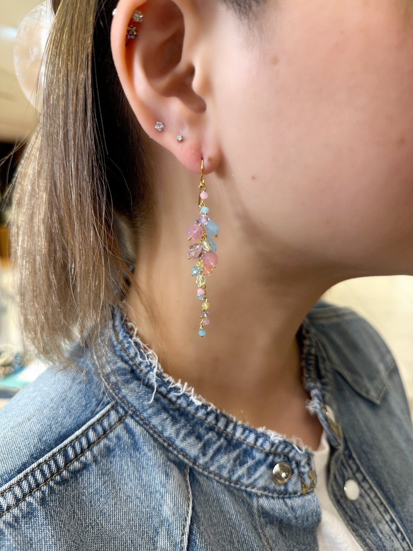 マチュピチュジュエリー デリケート ピアス