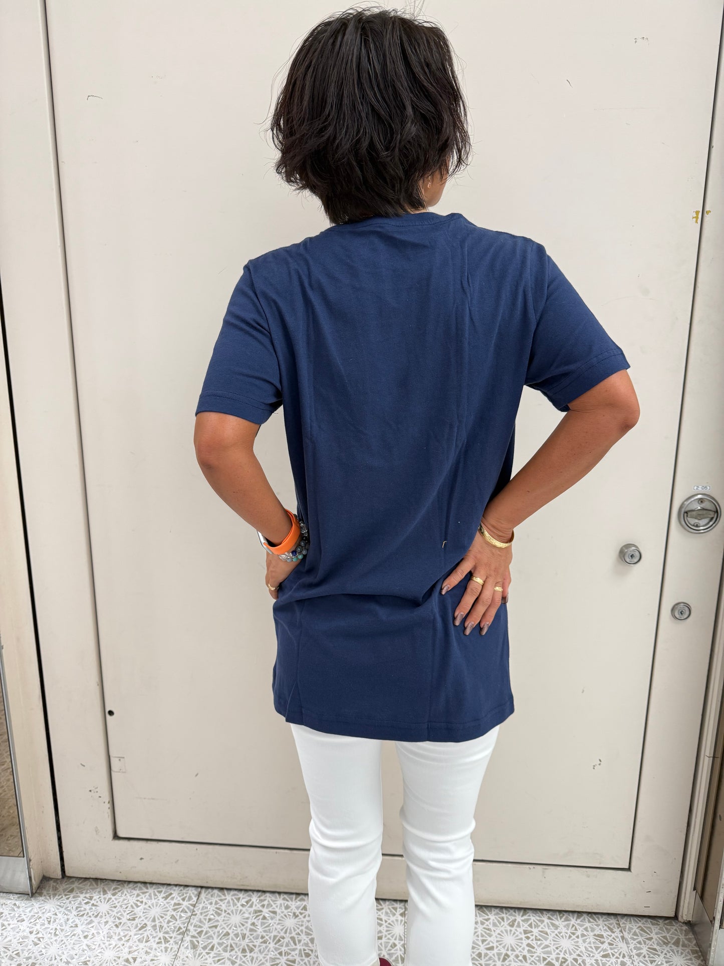 ハワイ パームツリーTシャツ ネイビー SALE 50%オフ
