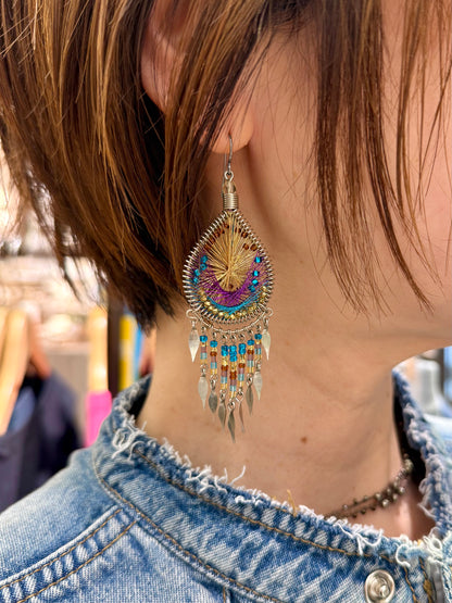 マチュピチュジュエリー マーメイド　ダングルピアス