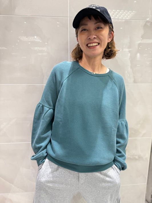 LOVESTITCH ピグメント加工 スウェットプルオーバー SALE 30%OFF