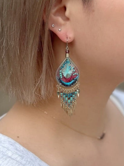 マチュピチュジュエリー マーメイド　ダングルピアス