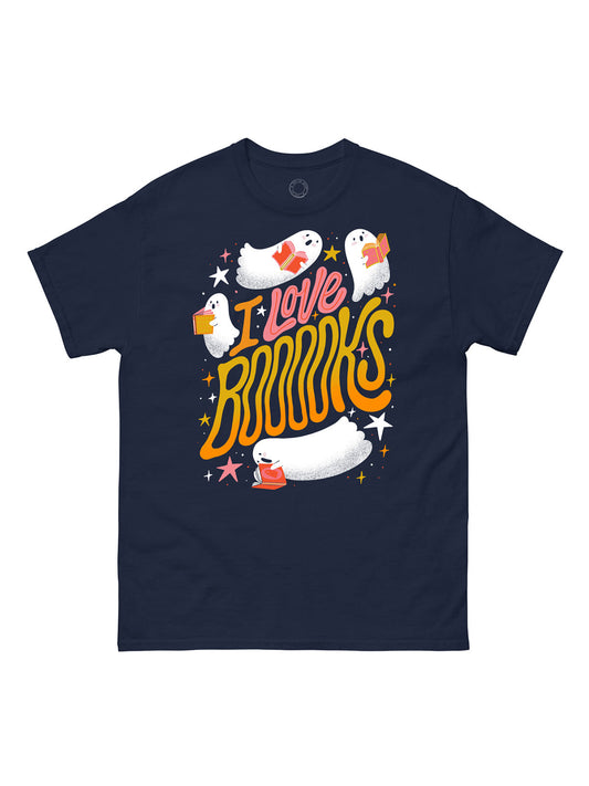 OUT OF PRINT I Love Booooks ユニセックスTシャツ