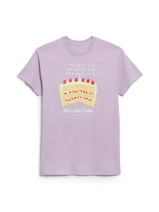 OUT OF PRINT BIG ASS CAKE（めちゃデカケーキ！） ユニセックスTシャツ