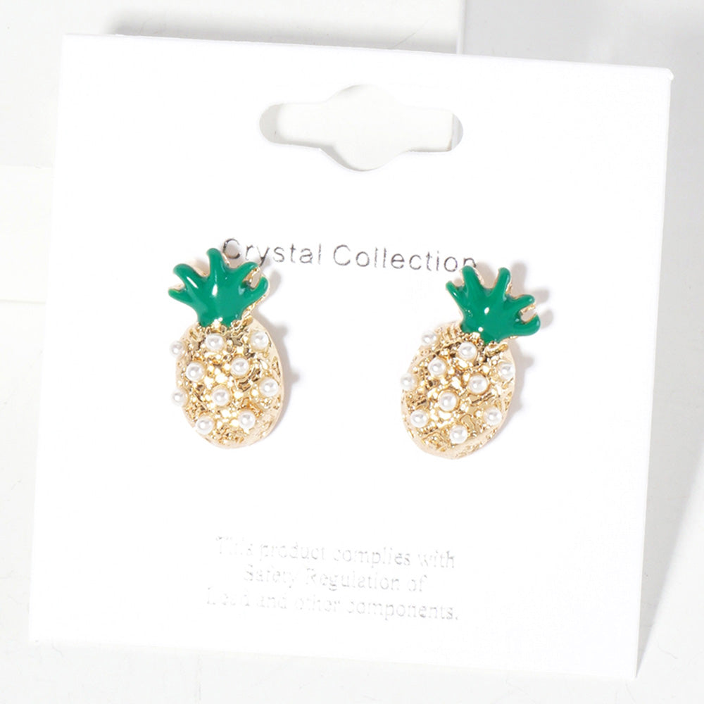 パイナップル ピアス