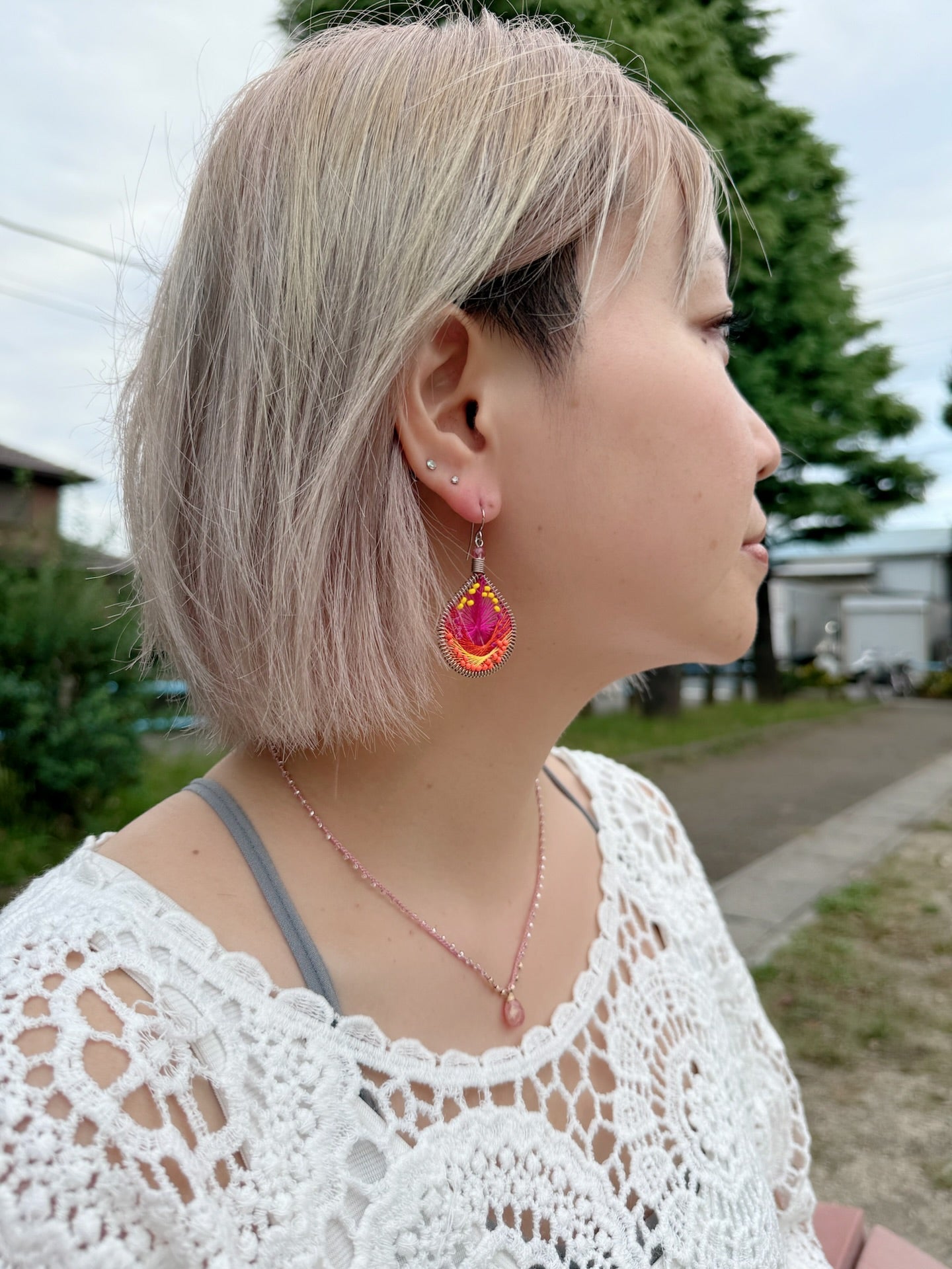 マチュピチュジュエリー　マーメイド　ピアス