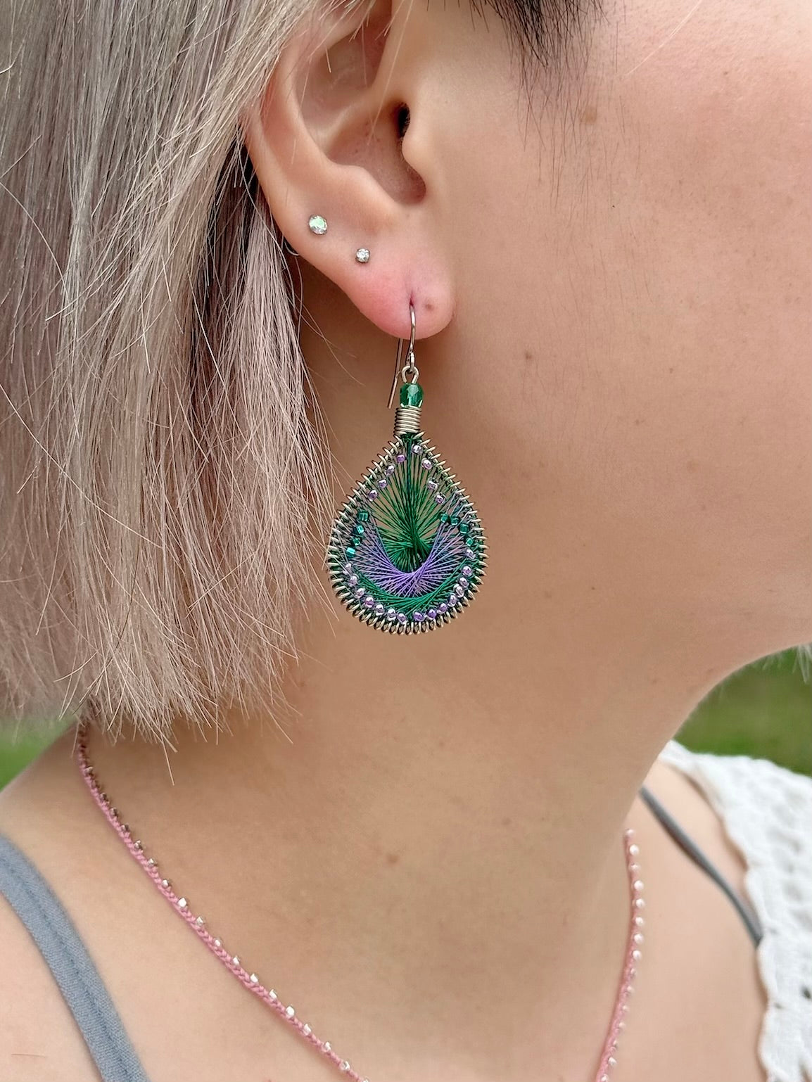 マチュピチュジュエリー　マーメイド　ピアス