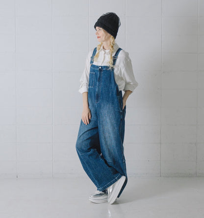 INDIMARK カーブラインサロペット ベーシックブルー WJ255