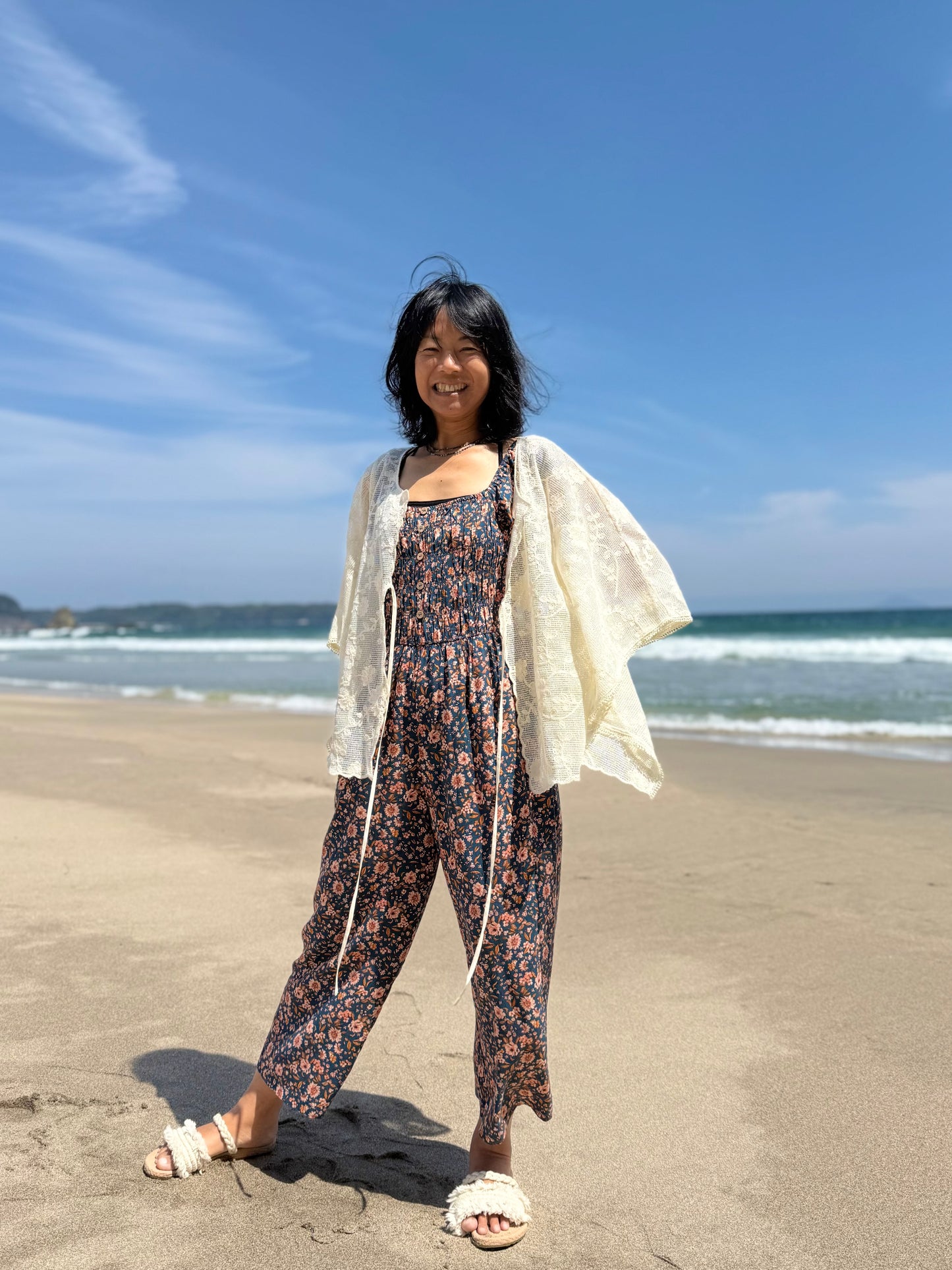 LOVESTITCH   レースシアー キモノ カバーアップ