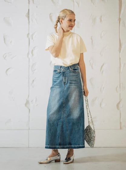 INDIMARK クロスウエスト 切替パネルスカート WJ217