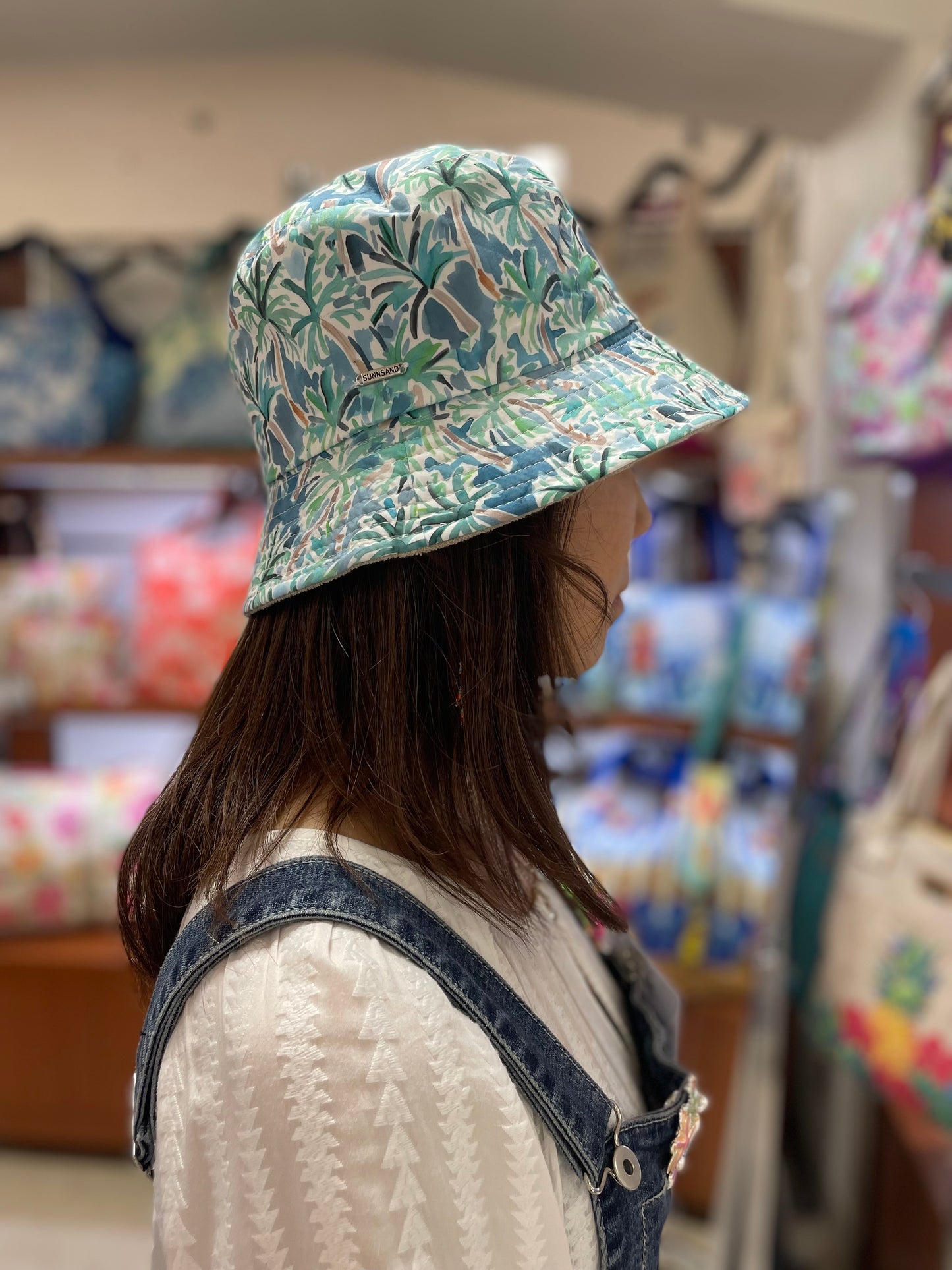 SunNSand リバーシブルバゲットハット