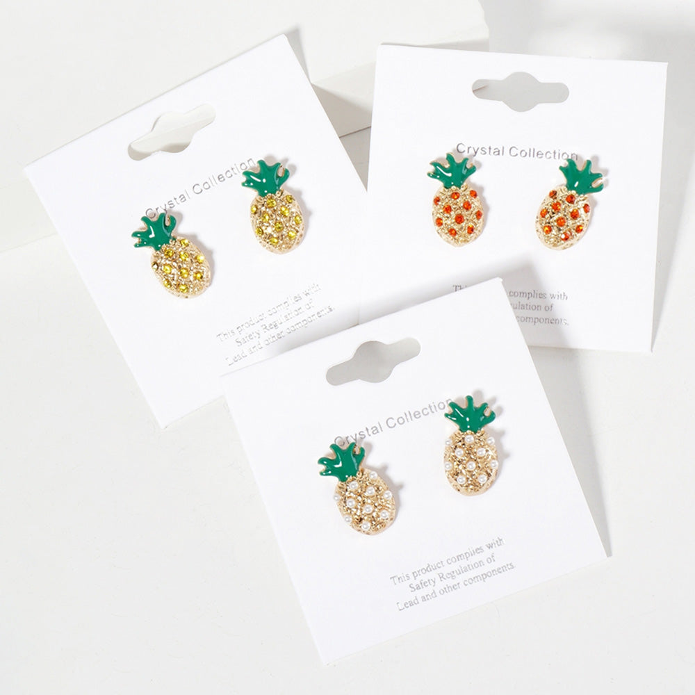 パイナップル ピアス