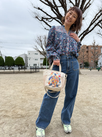SunNSand マクラメウミガメ 2Wayミニバッグ