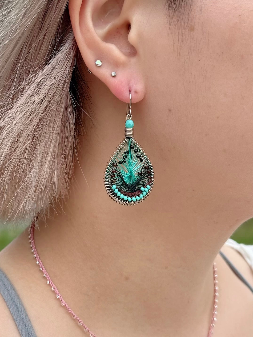 マチュピチュジュエリー　マーメイド　ピアス