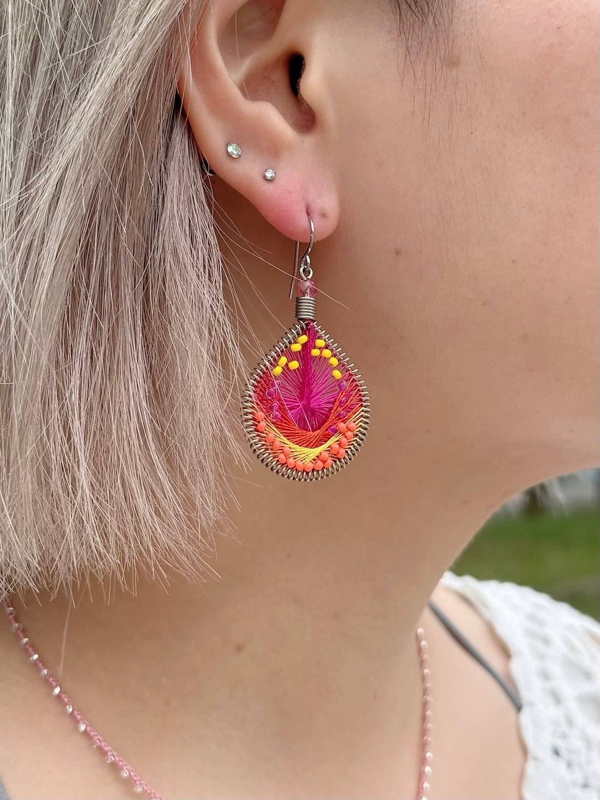 マチュピチュジュエリー　マーメイド　ピアス