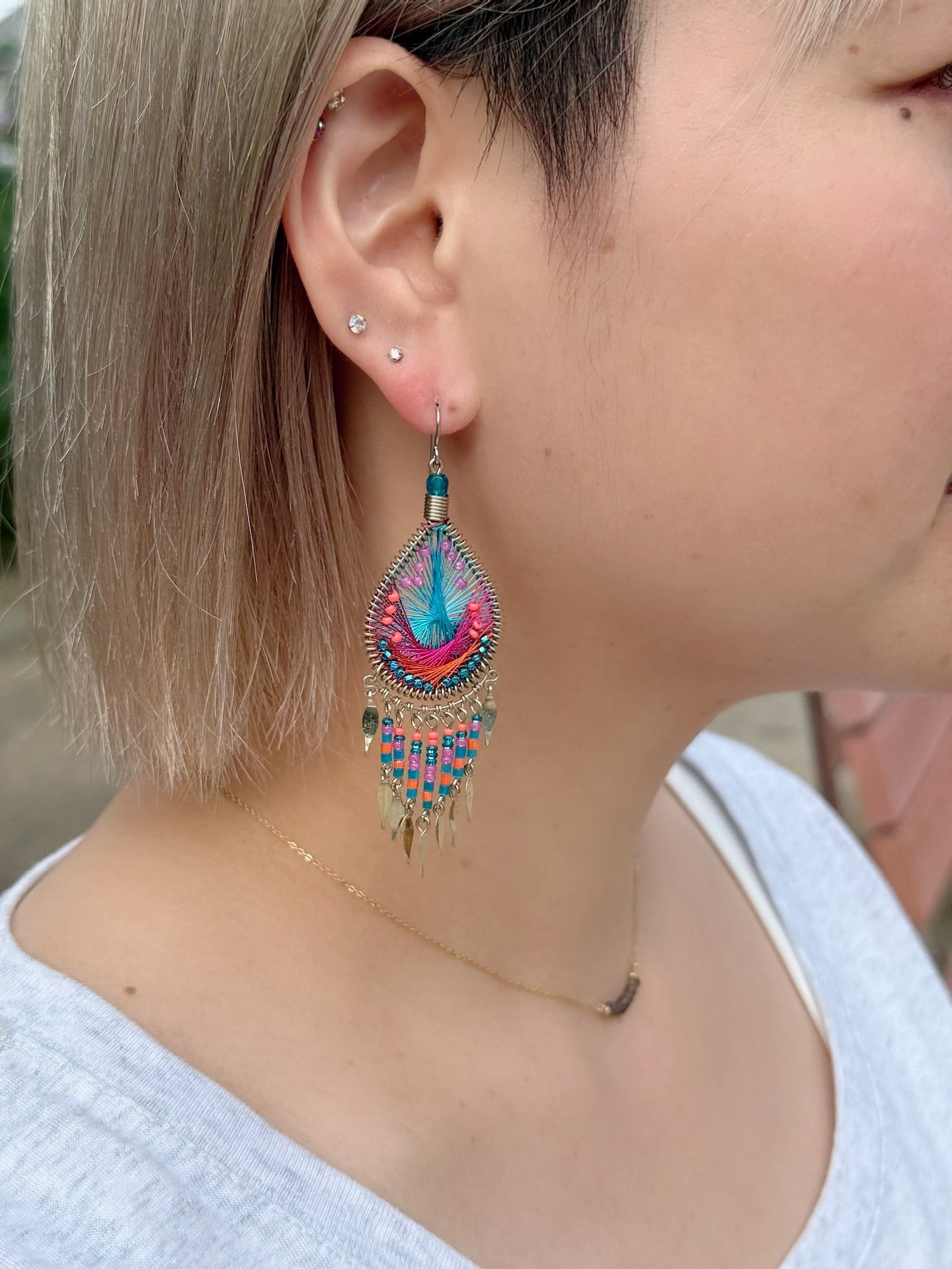 マチュピチュジュエリー　マーメイド　ダズリングピアス