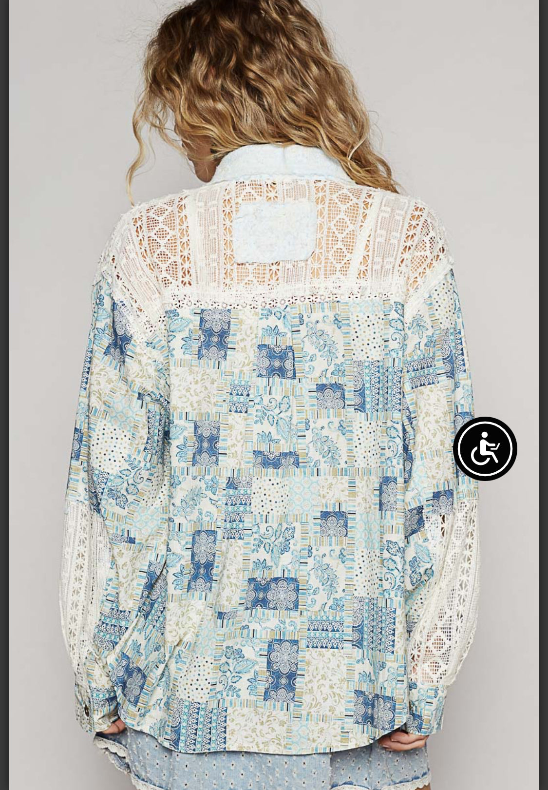 POL パッチワークシャツ SALE 30%OFF