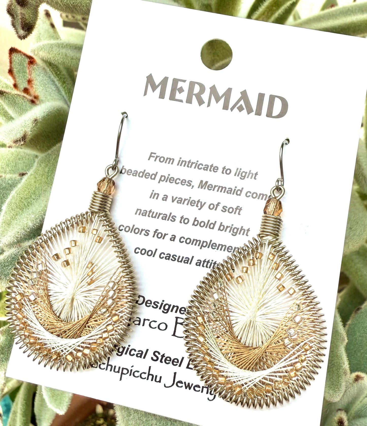 マチュピチュジュエリー マーメイドピアス