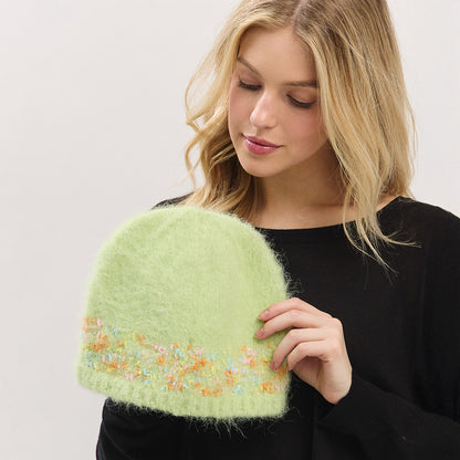 ミックスカラー ニットビーニー