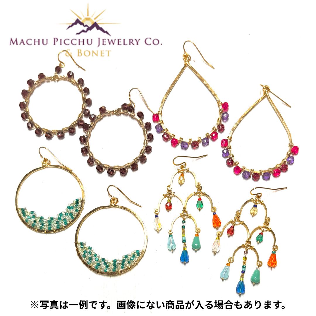 2026年福袋 マチュピチュジュエリーピアス3点セット