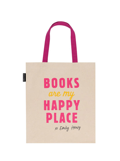OUT OF PRINT Emily Henry Books Are My Happy Place トートバッグ