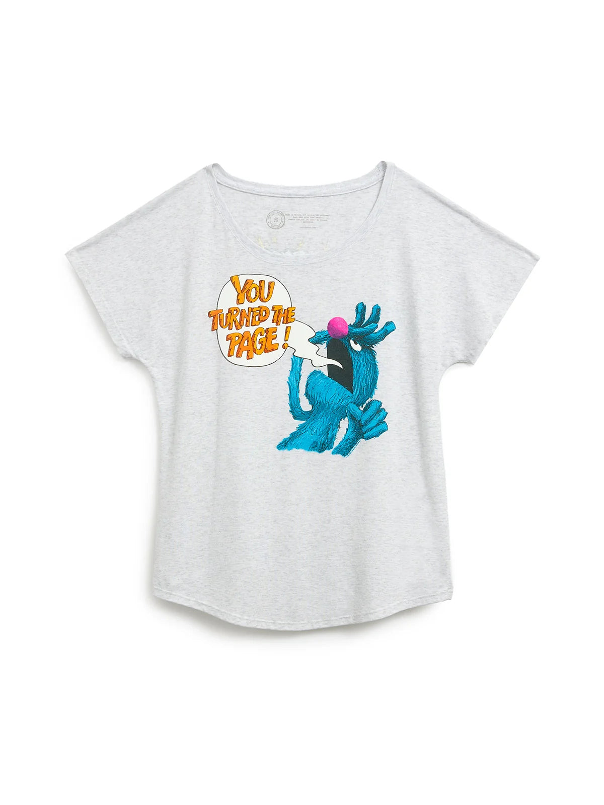 OUT OF PRINT セサミストリート グローバー The Monster at the End of This Book リラックスフィットTシャツ