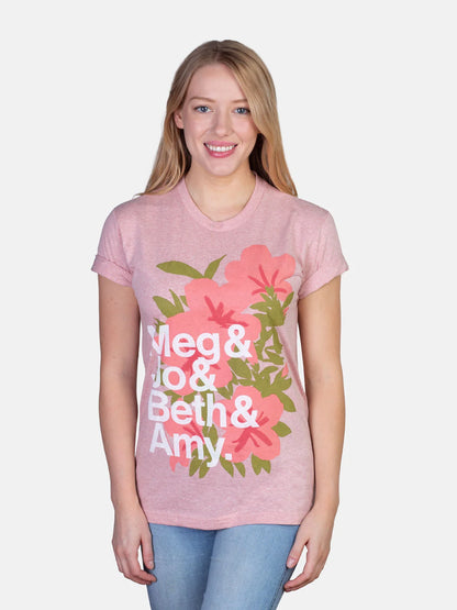 OUT OF PRINT 若草物語 Little Women Meg & Jo & Beth & Amy ユニセックスTシャツ