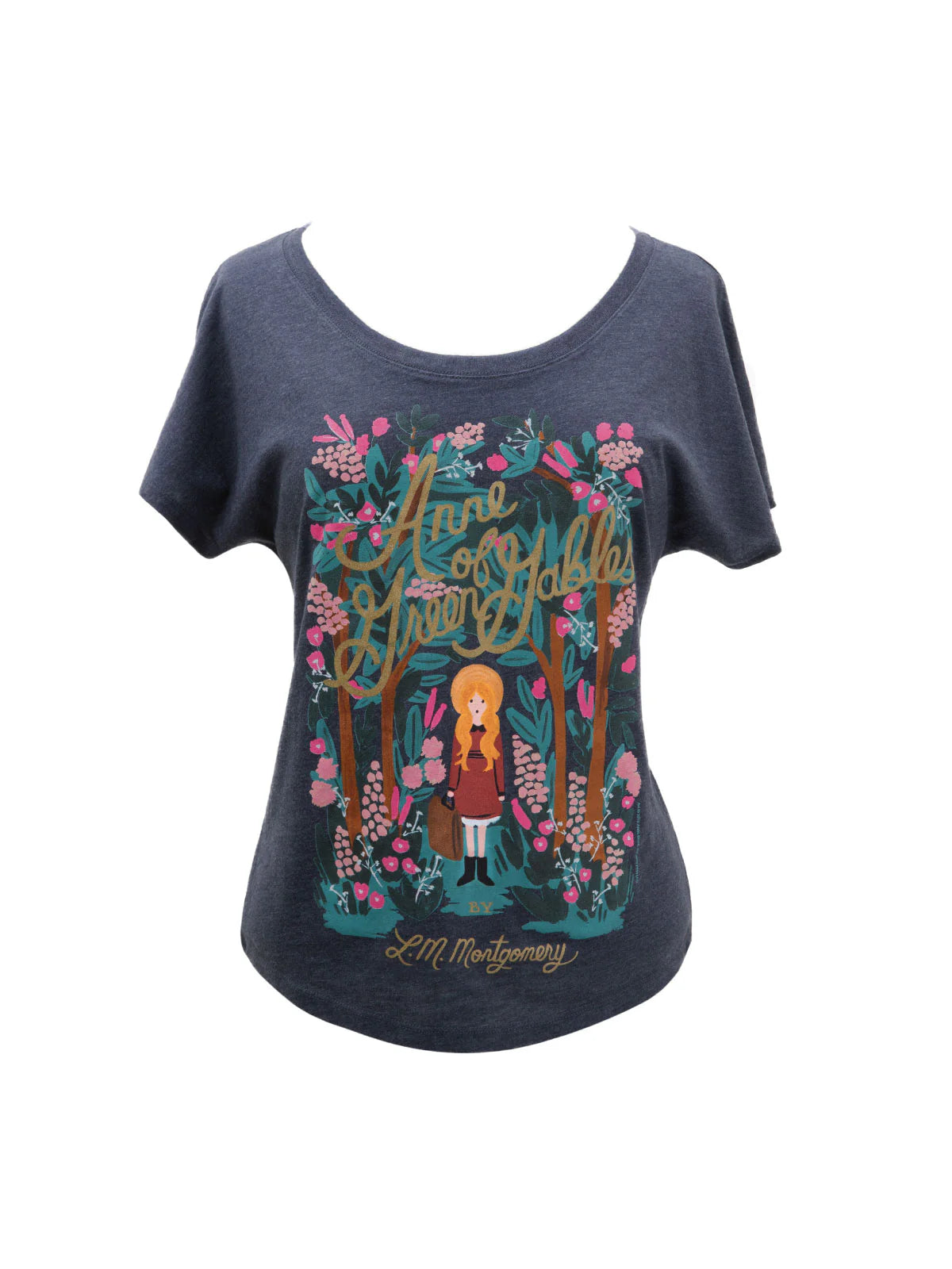 OUT OF PRINT 赤毛のアン Anne of Green Gables (Puffin in Bloom) リラックスフィットTシャツ