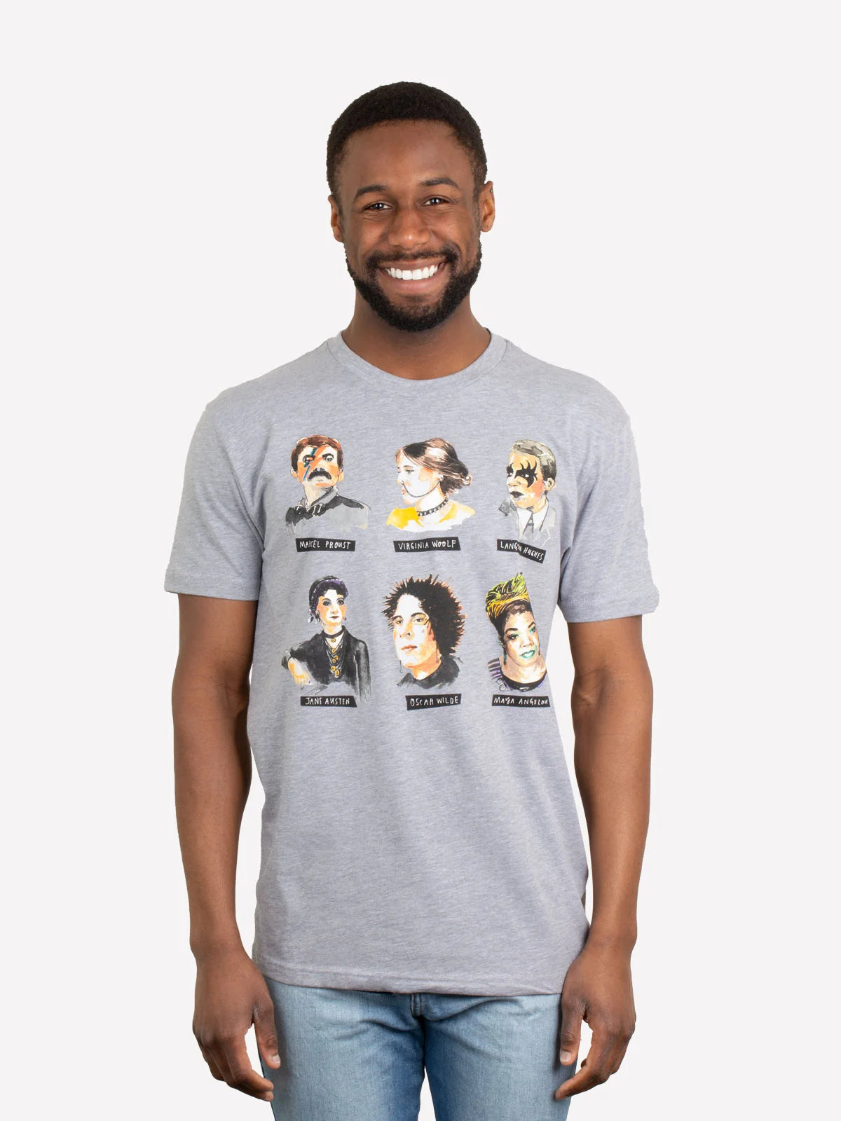 OUT OF PRINT パンキッシュな作家たち ユニセックスTシャツ